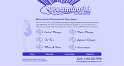 Desktop Screenshot of dreamworlddance.co.uk